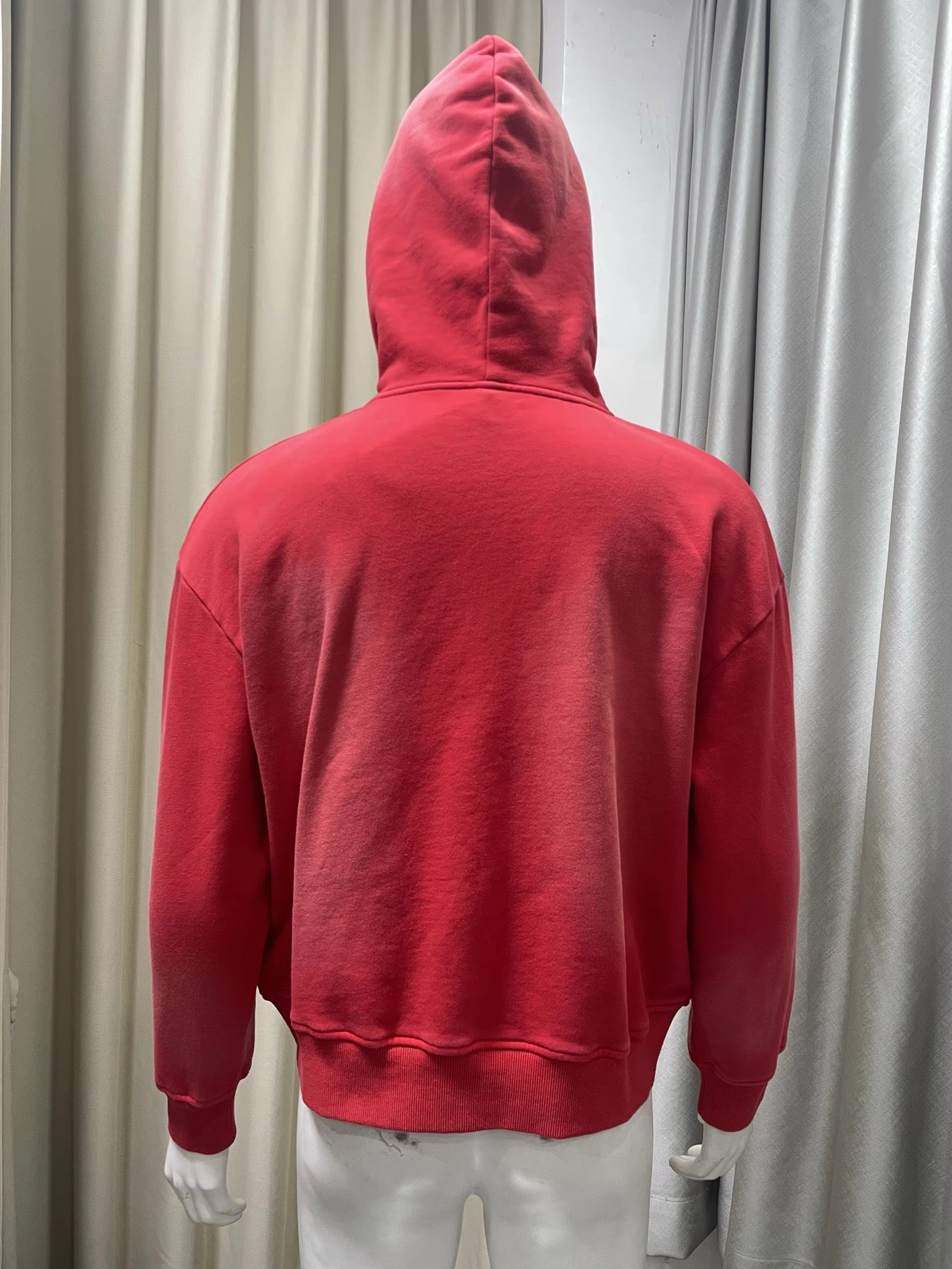 Red Emotionless Zip Up
