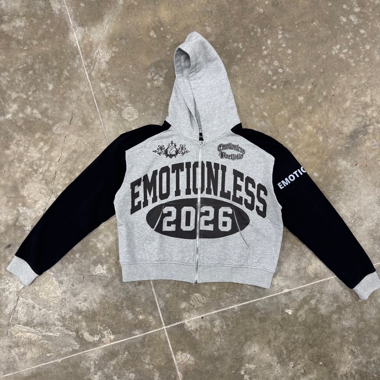Grey Emotionless Sweatsuit