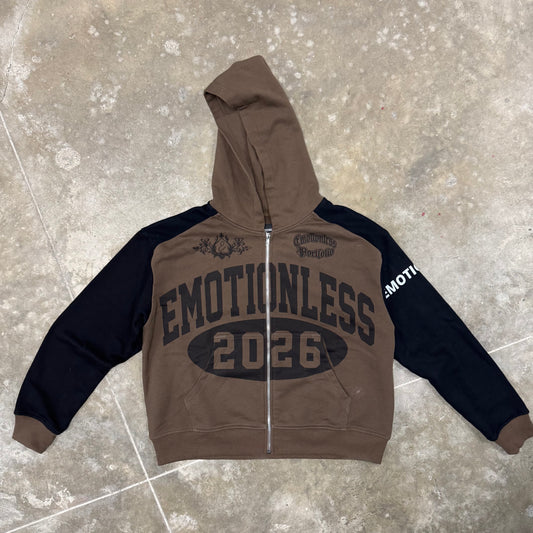 Brown Emotionless Sweatsuit