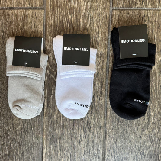 Emotionless 3pk Socks