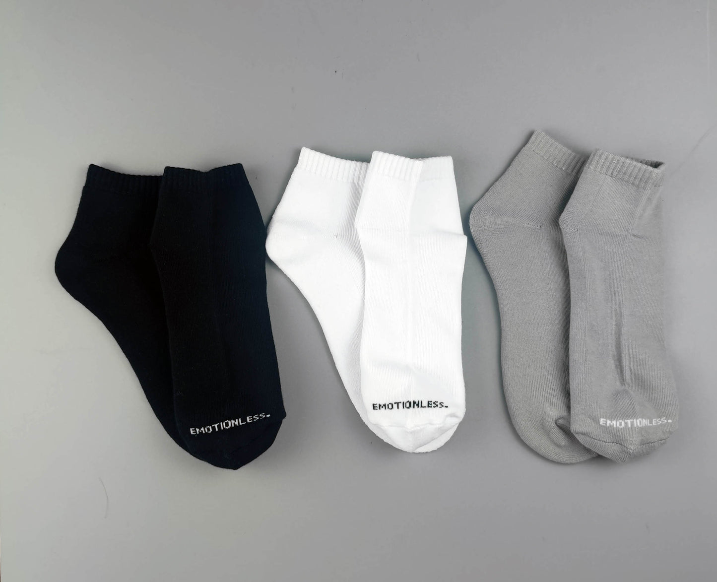 Emotionless 3pk Socks