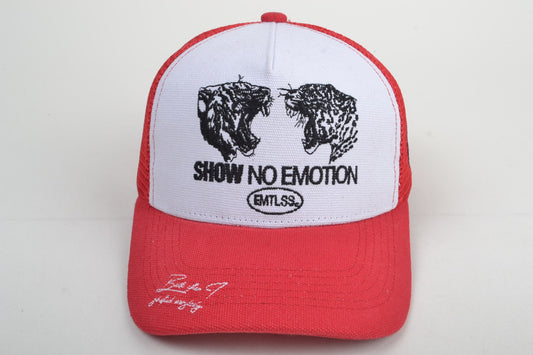 Show No Emotion Trucker Hat