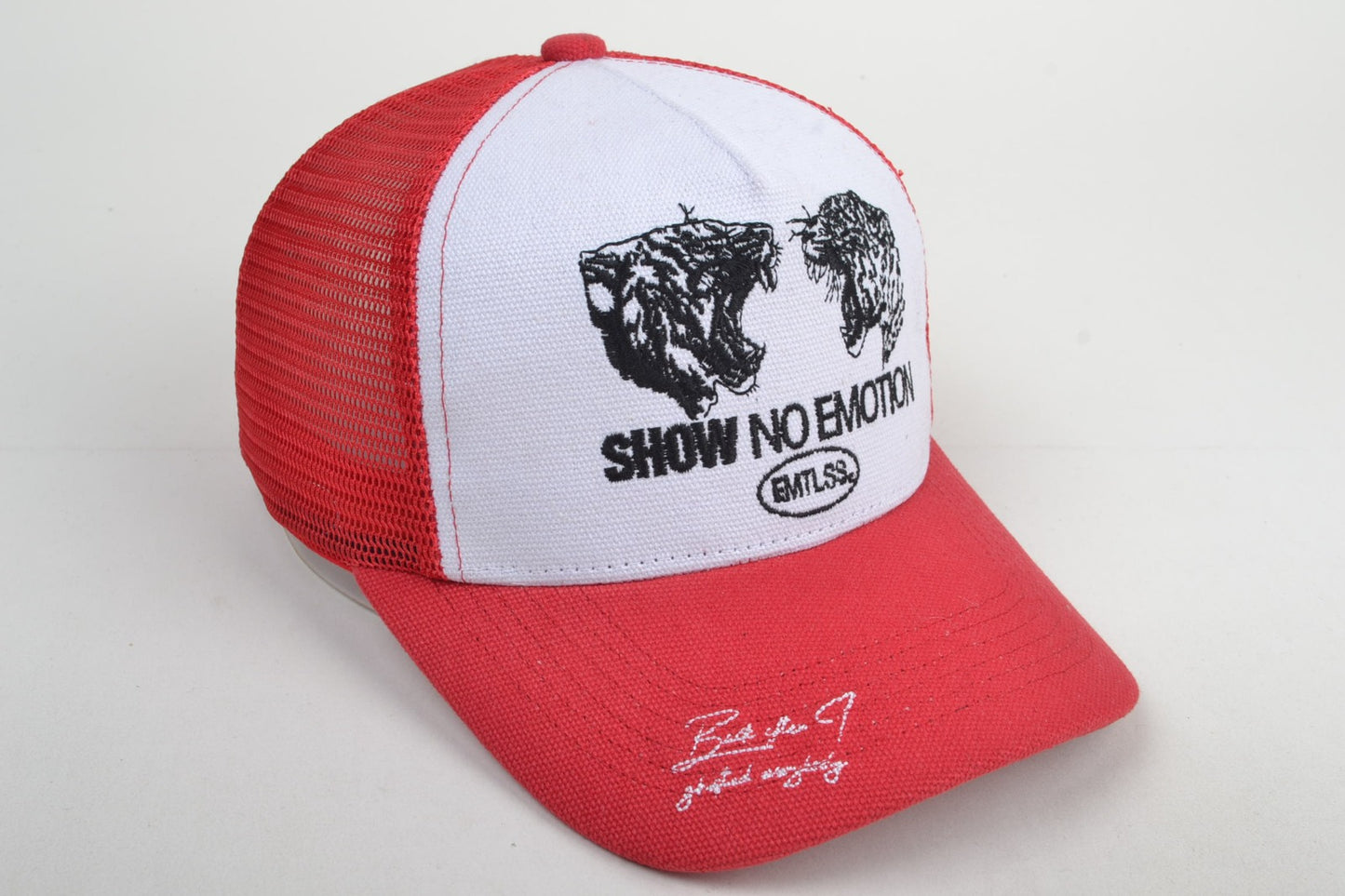 Show No Emotion Trucker Hat